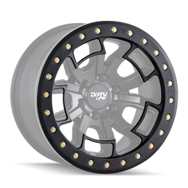 Dirty Life Matte Black Simulated Ring Used On 9303 / 9304 - 20in