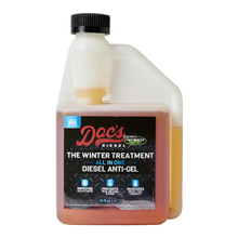 Load image into Gallery viewer, Doc's Diesel + Hot Shots Winter Treatment Diesel Anti-Gel Additive 16 oz