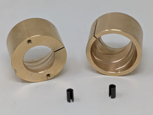 Cargar imagen en el visor de la galería, Dana 60 Bronze Kingpin Bushing Set with Roll Pins | Plastic Bushing Eliminator