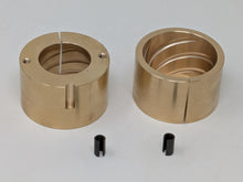 Cargar imagen en el visor de la galería, Dana 60 Bronze Kingpin Bushing Set with Roll Pins | Plastic Bushing Eliminator