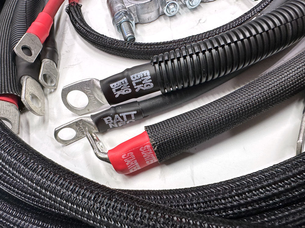 Big & Battery Cable Kit 2010 - 2018 Dodge / RAM 6.7L Cummins Diesel - 4th Gen