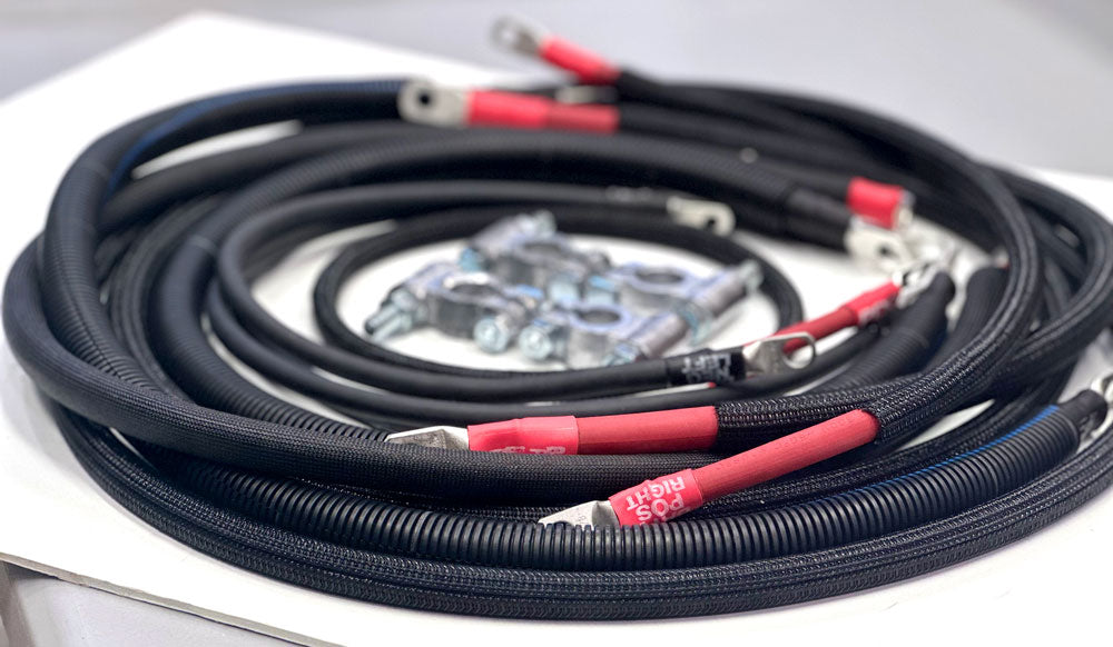 Big & Battery Cable Kit 2010 - 2018 Dodge / RAM 6.7L Cummins Diesel - 4th Gen