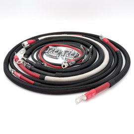 Big 7 Battery Cable Kit 2003 - 2009 Dodge Ram 2500 / 3500 Cummins Diesel - 3rd Gen