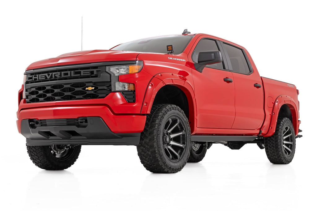 Power Running Boards HT-Series Crew Cab Silverado/Sierra 1500/2500HD/3500HD (19-26) Rough Country