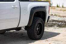 Load image into Gallery viewer, Pocket Fender Flares 6 Foot 7 Inch &amp; 8 Foot Bed GAN Silver Chevy Silverado 1500/2500HD/3500HD (07-14) Rough Country