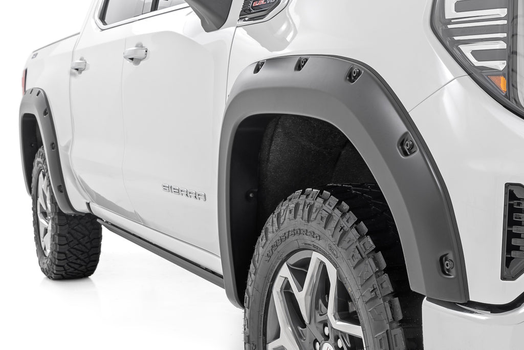Fender Flares 5IS Silver Ice GMC Sierra 1500 2WD/4WD (2019-2026) Rough Country