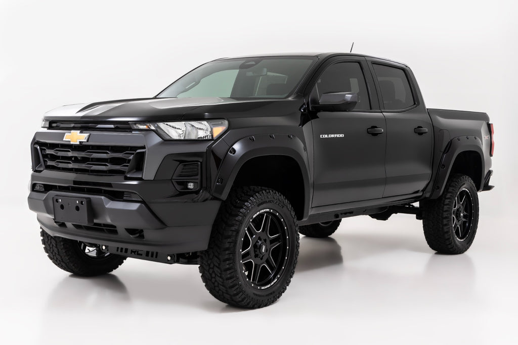 Pocket Fender Flares GAZ Summit White Chevy Colorado 2WD/4WD (2023-2026) Rough Country