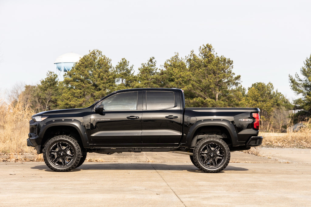 Pocket Fender Flares GBA Gloss Black Chevy Colorado 2WD/4WD (2023-2026) Rough Country