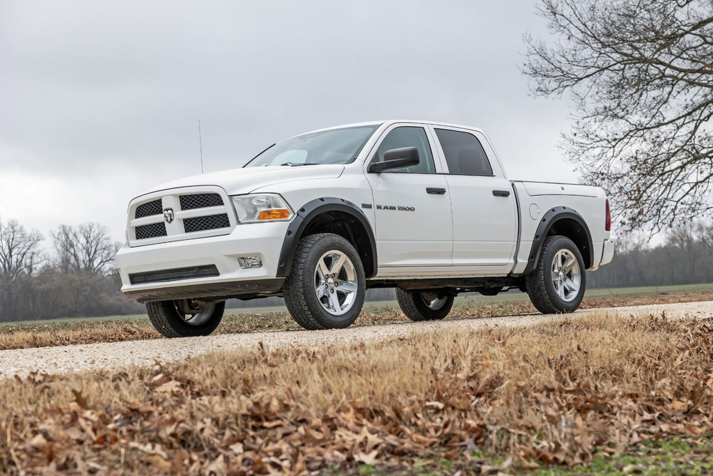 Pocket Fender Flares PXJ Diamond Black Ram 1500 2WD/4WD (2009-2018 & Classic) Rough Country