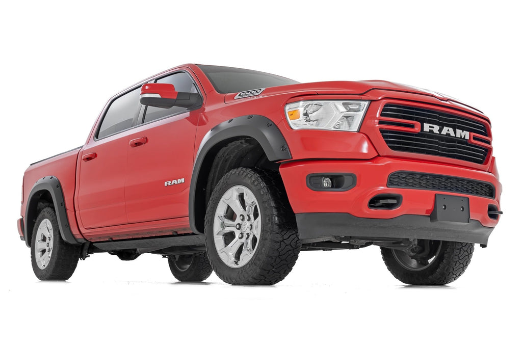 Pocket Fender Flares PFP Olive Green Classic Body Ram 1500 2WD/4WD (2019-2024) Rough Country