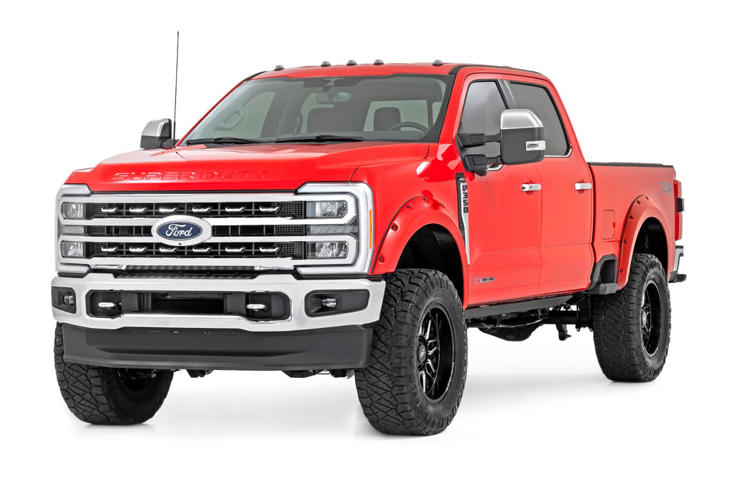 Pocket Fender Flares UM Agate Black Ford F-250/F-350 Super Duty (23-26) Rough Country