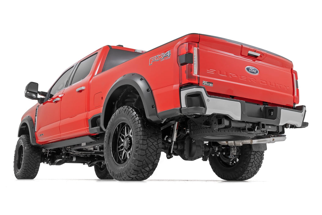 Pocket Fender Flares UM Agate Black Ford F-250/F-350 Super Duty (23-26) Rough Country