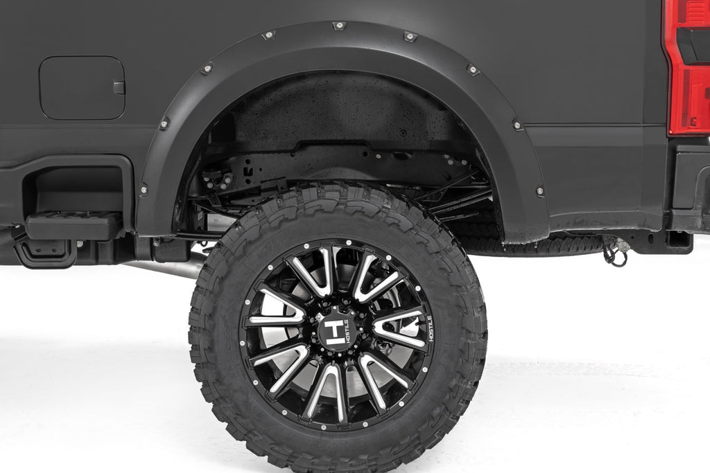 Pocket Fender Flares UM Agate Black Ford F-250/F-350 Super Duty (23-26) Rough Country