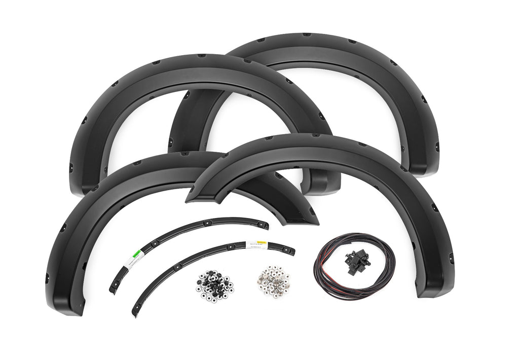 Pocket Fender Flares UJ Sterling Gray Ford F-250/F-350 Super Duty (11-16) Rough Country