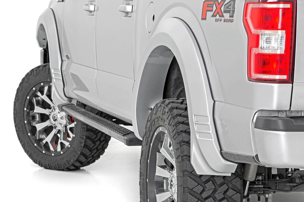 Fender Flares SF1 JS Iconic Silver Ford F-150 2WD/4WD (2021-2026) Rough Country