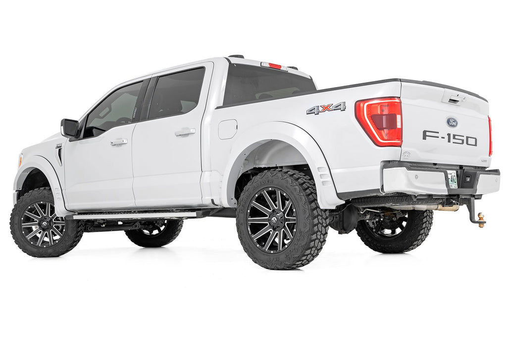 Fender Flares SF1 JS Iconic Silver Ford F-150 2WD/4WD (2021-2026) Rough Country