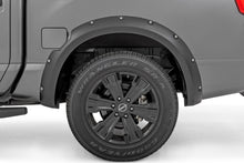 Cargar imagen en el visor de la galería, Pocket Fender Flares Crew Cab W/O Emblem Gloss Black Nissan Titan (17-24) Rough Country