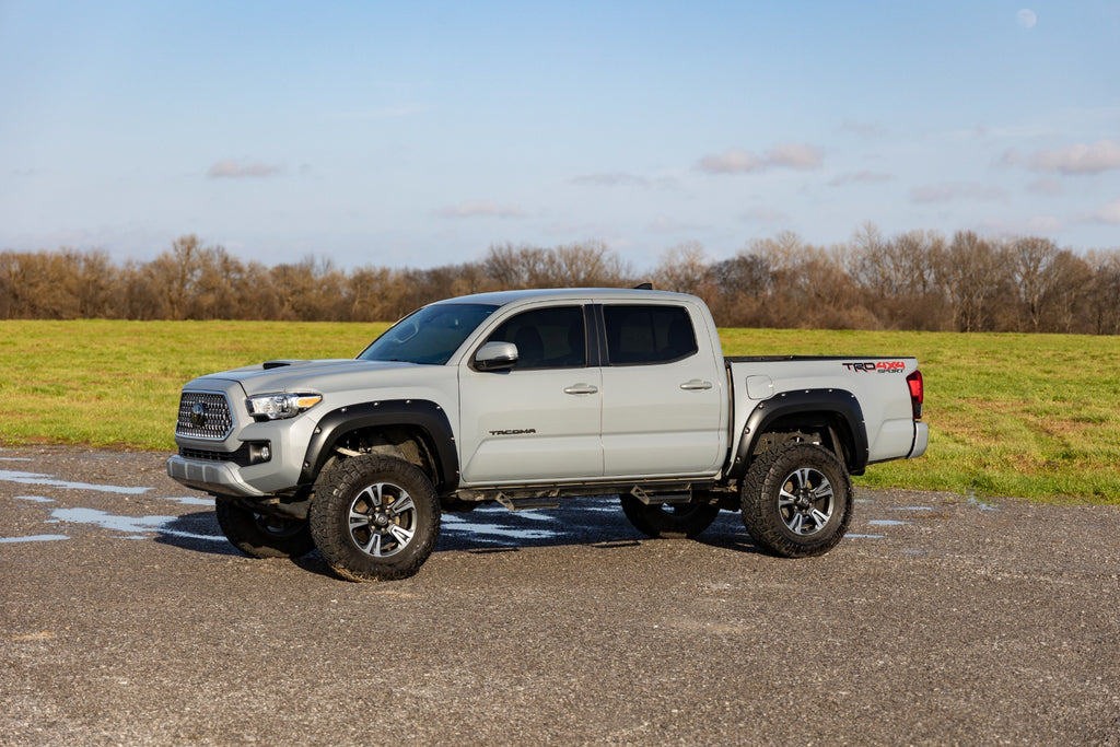 Pocket Fender Flares 1H5 Cement Toyota Tacoma 2WD/4WD (2016-2023) Rough Country