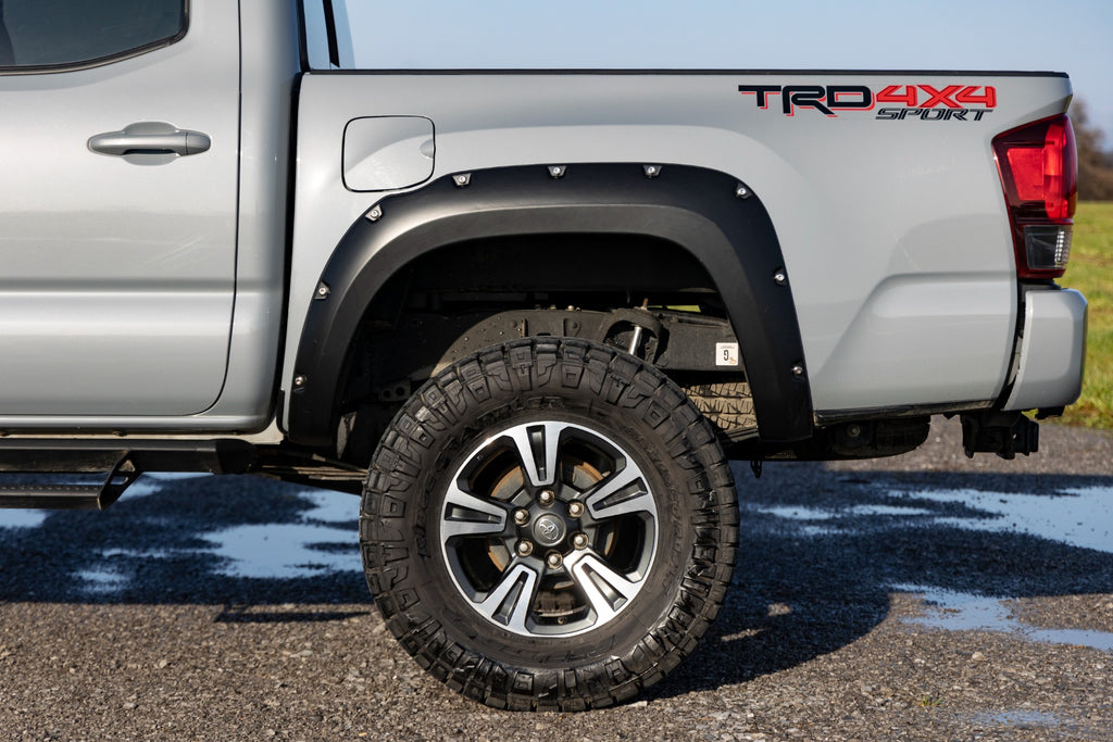 Pocket Fender Flares 8T0 Blazing Blue Toyota Tacoma 2WD/4WD (2016-2023) Rough Country