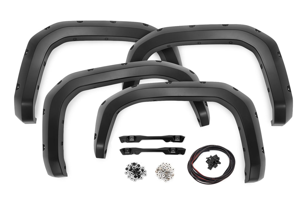Pocket Fender Flares 040 Ice Cap Toyota Tacoma 2WD/4WD (2024-2026) Rough Country