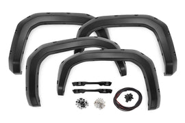 Pocket Fender Flares 089 Wind Chill Pearl Toyota Tacoma 2WD/4WD (24-26) Rough Country