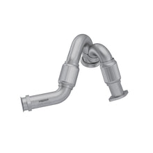 Cargar imagen en el visor de la galería, Turbo Exhaust Up-Pipe Dual For 03-07 Ford 6.0L Powerstroke Aluminized Steel Carb EO Num. D-763-3 For 03-07 Ford 6.0L Powerstroke MBRP