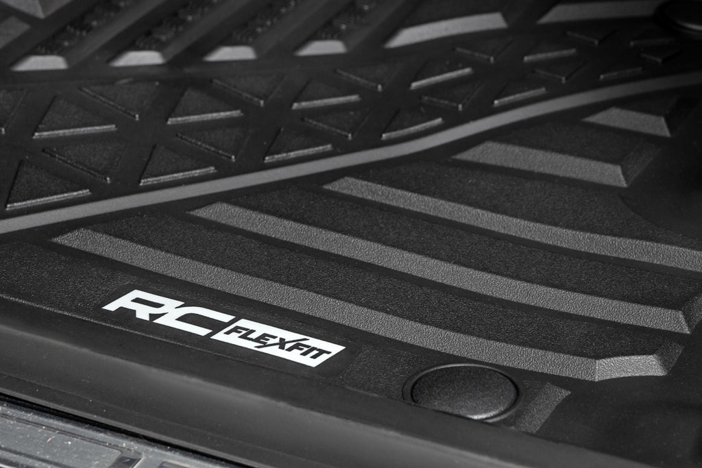Flex-Fit Floor Mats Front Crew Ram 1500 (19-24)/1500 TRX (21-24) Rough Country