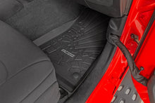 Load image into Gallery viewer, Flex-Fit Floor Mats FR &amp; RR RR Lockable Jeep Gladiator JT 4WD (20-25) Rough Country