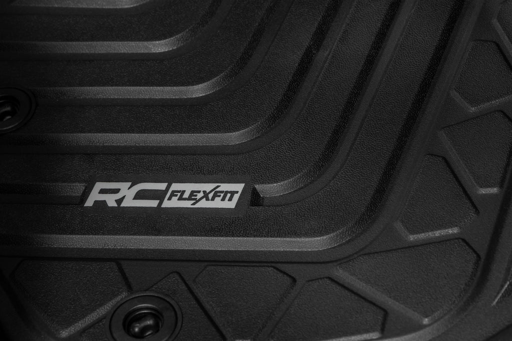 Flex-Fit Floor Mats Front Toyota Tacoma 2WD/4WD (2016-2023) Rough Country