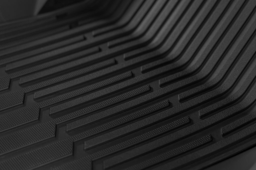 Flex-Fit Floor Mats FR & RR Tesla Cybertruck 4WD (2024-2026) Rough Country