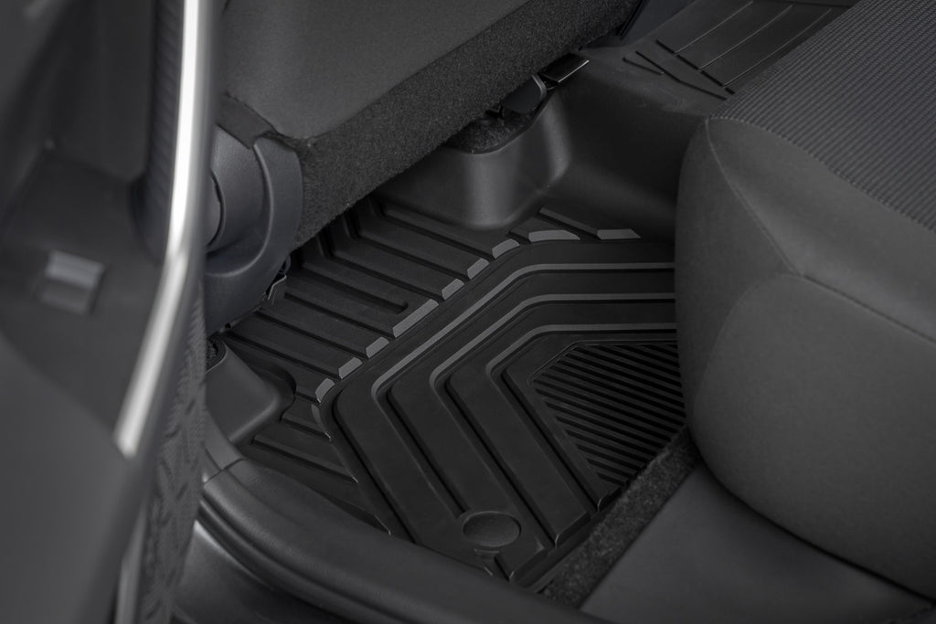 Flex-Fit Floor Mats Front & Rear Toyota RAV4 2WD/4WD (2019-2025) Rough Country