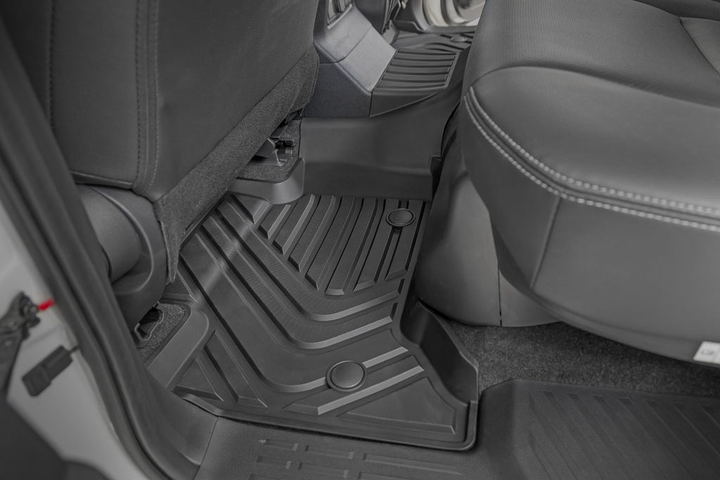 Flex-Fit Floor Mats FR & RR Toyota Land Cruiser 4WD (2024-2026) Rough Country