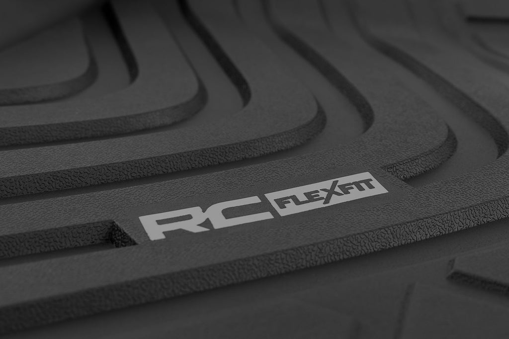 Flex-Fit Floor Mats FR CrewMax Toyota Tundra 2WD/4WD (2022-2026) Rough Country