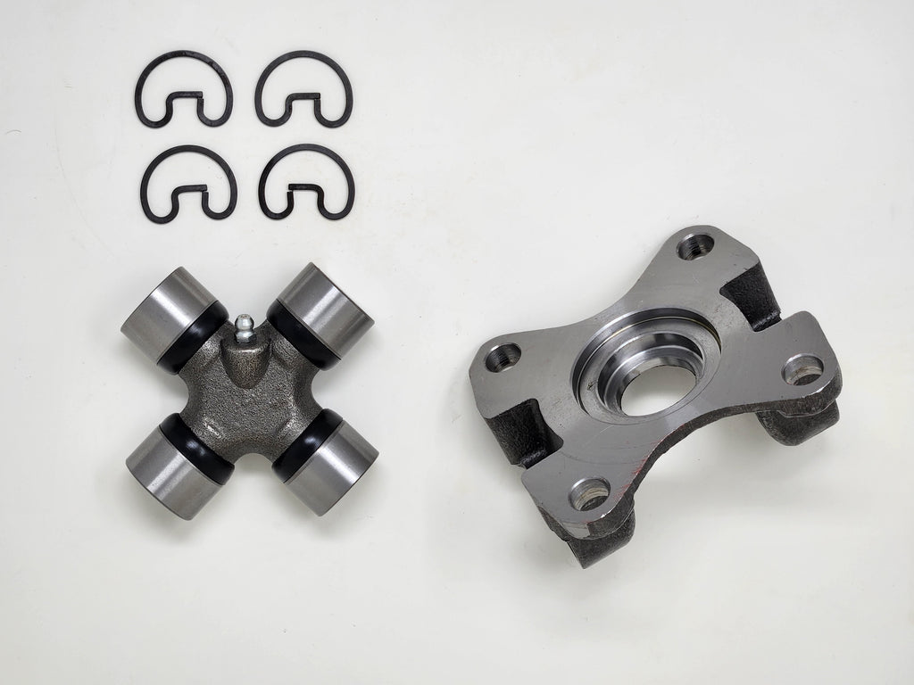 Rear Driveshaft Flange & U-Joint Kit | 1350 Series U-Joint | 3in. x 3in. Bolt Pattern | Ford 8.8in. / 9.75in. / 10.25in.