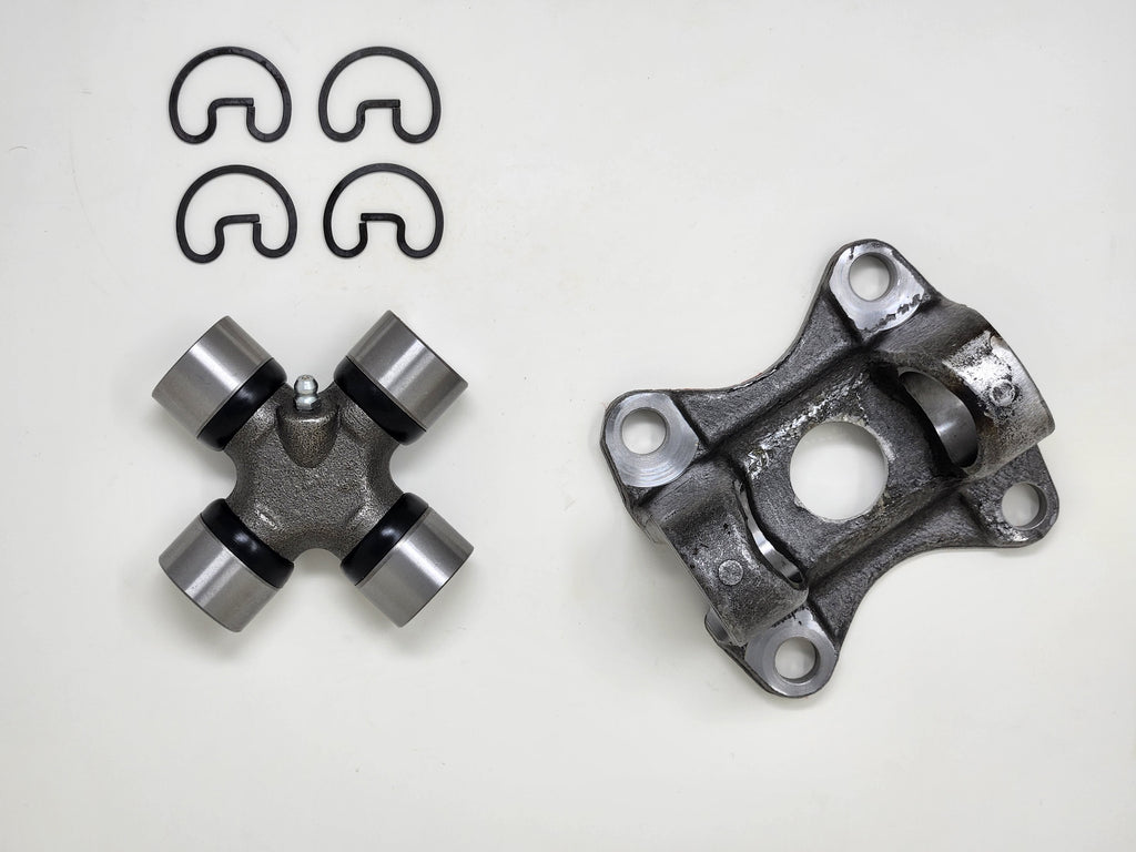 Rear Driveshaft Flange & U-Joint Kit | 1350 Series U-Joint | 3in. x 3in. Bolt Pattern | Ford 8.8in. / 9.75in. / 10.25in.