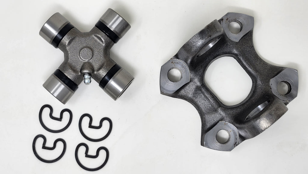 Rear Driveshaft Flange & Universal Joint Kit | 1330 Series | Replacement for OEM Mopar / Chrysler Part #'s 5015556AA, 05015556AA, 5143069AA, 05143069AA
