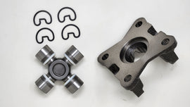 Rear Driveshaft Flange & Universal Joint Kit | 1310 Series U-Joint | 3in. x 3in. Bolt Pattern | Ford 8.8in. Adapter / Conversion into Jeep