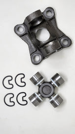 Rear Driveshaft Flange & Universal Joint Kit | 1310 Series U-Joint | 3in. x 3in. Bolt Pattern | Ford 8.8in. Adapter / Conversion into Jeep