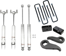 Cargar imagen en el visor de la galería, 3 Inch Front and 2 Inch Rear Leveling Kit w/ Shocks 20-Present Chevrolet/GMC 2500HD/3500HD Freedom Off-Road