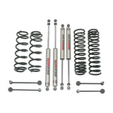 18+ Jeep JL Wrangler 4 Inch 4DR/4.5 Inch 2DR Lift w/ Coil Springs, Monotube Shocks, and Extended Sway Bar Links Freedom Off Road