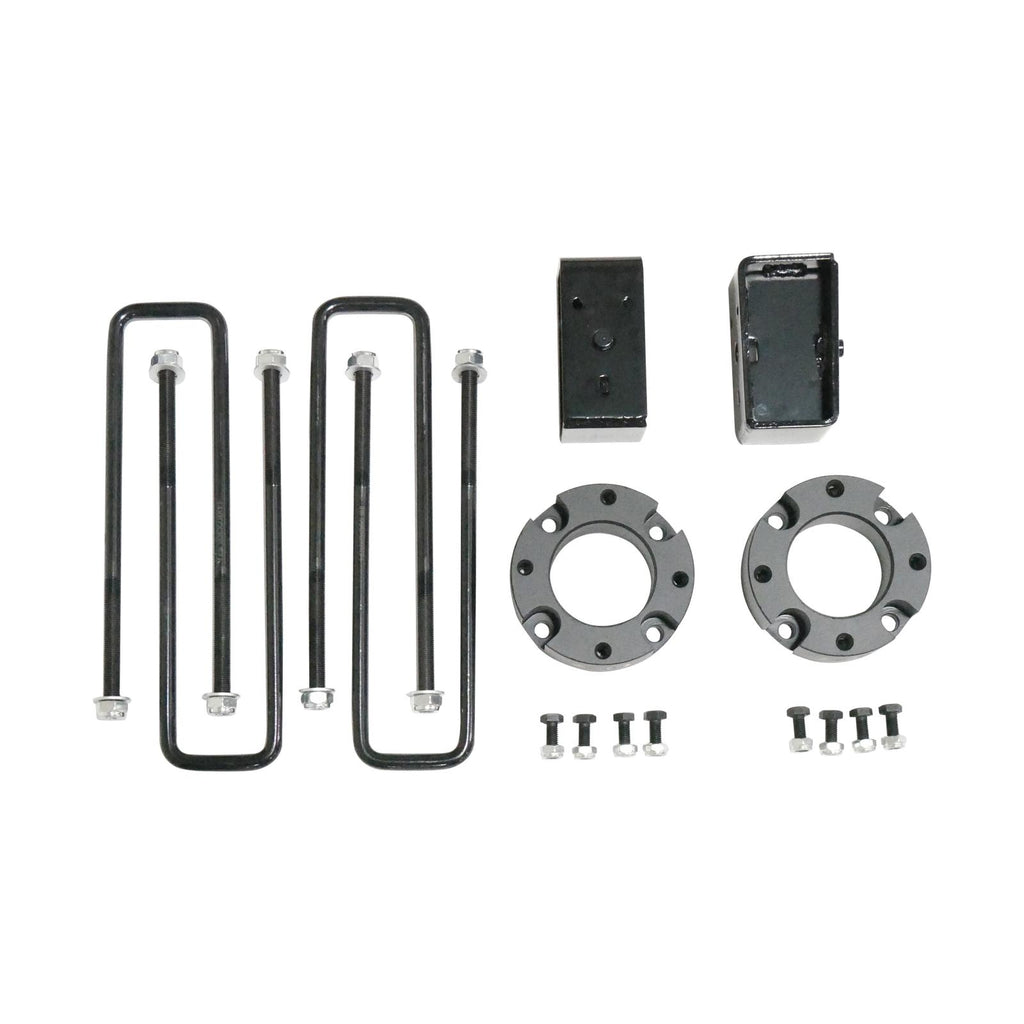 3 Inch Front Strut Spacers / 3 Inch Rear Lift Blocks w/ U-Bolts 2005-2023 Toyota Tacoma Freedom Off-Road