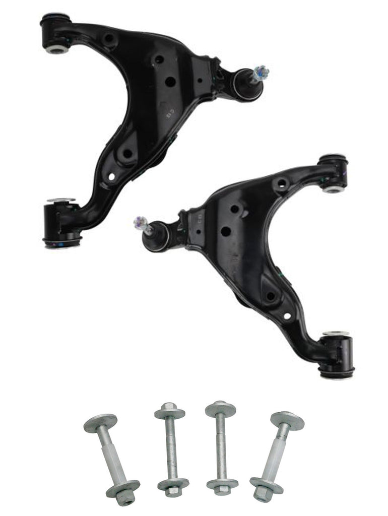 Front Lower Control Arms w/ Cam Bolts 2016-2023 Toyota Tacoma Freedom Off-Road