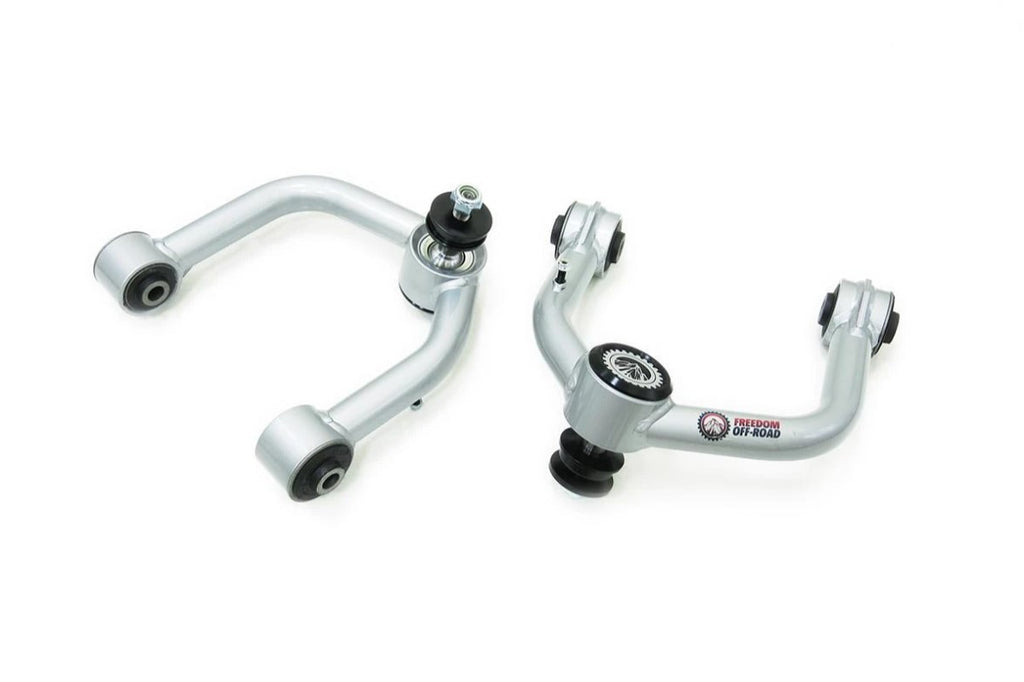 Freedom Off-Road Front Upper Control Arms for 2-4 Inch Lift Uni-Ball 01-07 Toyota Sequoia/00-06 Toyota Tundra