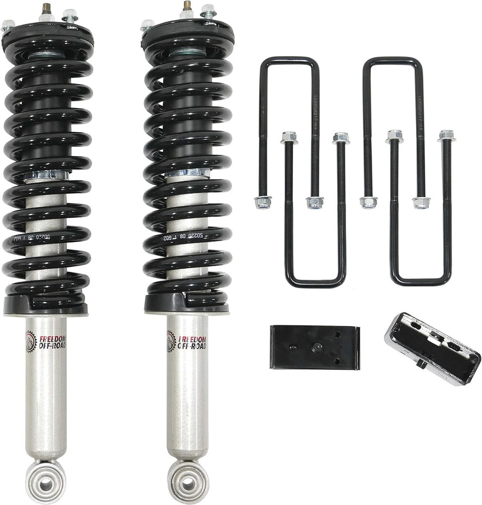 3 Inch Lift Kit Front Struts w/ Rear 2 Inch Blocks for 00-06 Tundra Freedom Off-Road