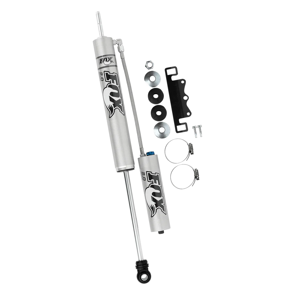 Fox 05+ Ford SD 2.0 Perf Series 8.6in Cuerpo liso R/R Amortiguador delantero CD Adj. (Alumbre) / Elevación de 0-1,5 pulgadas