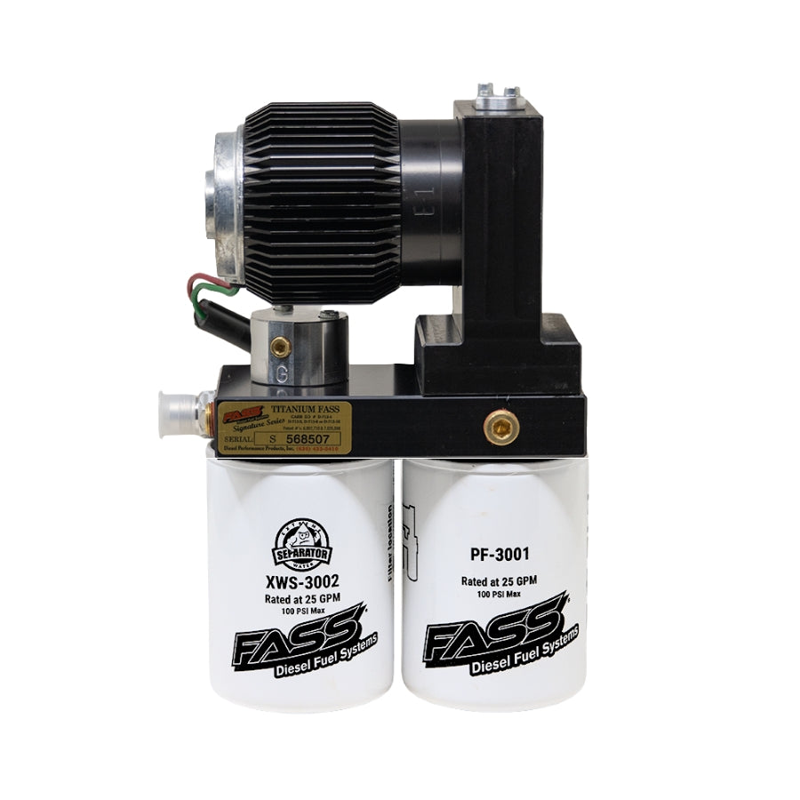 FASS Titanium Signature Series PLUS 100G Fuel System for GMC/Chevrolet 2001–2010 Duramax 6.6L