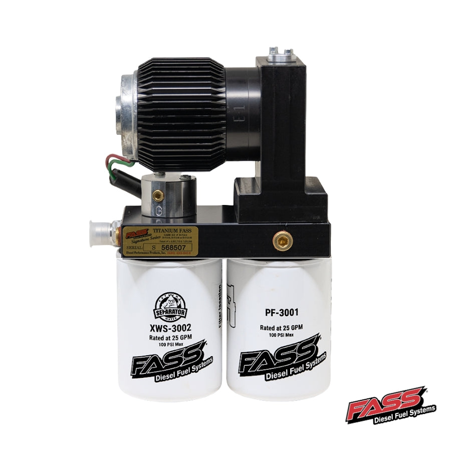 FASS Titanium Signature Series PLUS 100G Fuel System for GMC/Chevrolet 2001–2010 Duramax 6.6L