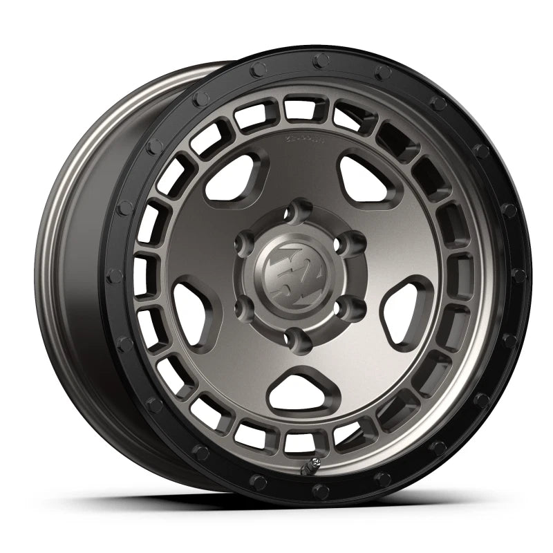 quince52 Turbomac HD 17x8.5 6x139.7 0mm ET 106.2mm Rueda negra de asfalto con orificio central
