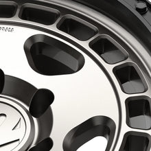 Cargar imagen en el visor de la galería, quince52 Turbomac HD 17x8.5 6x139.7 0mm ET 106.2mm Rueda negra de asfalto con orificio central