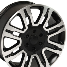 Cargar imagen en el visor de la galería, Fits-Ford-Expedition-Wheel-Rim-FR98-Matte-Black-with-a-Machined-Face-3p.jpg